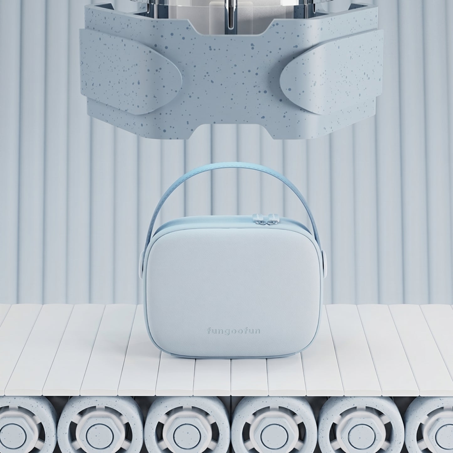MAKEUP BAG + MIRROR - F536